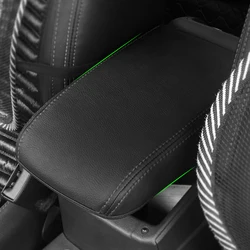 Soft Microfiber Leather Armrest Cover For VW Golf 7 MK7 VII 2014 2015 2016 Car Center Control Armrest Box Surface Cover Trim