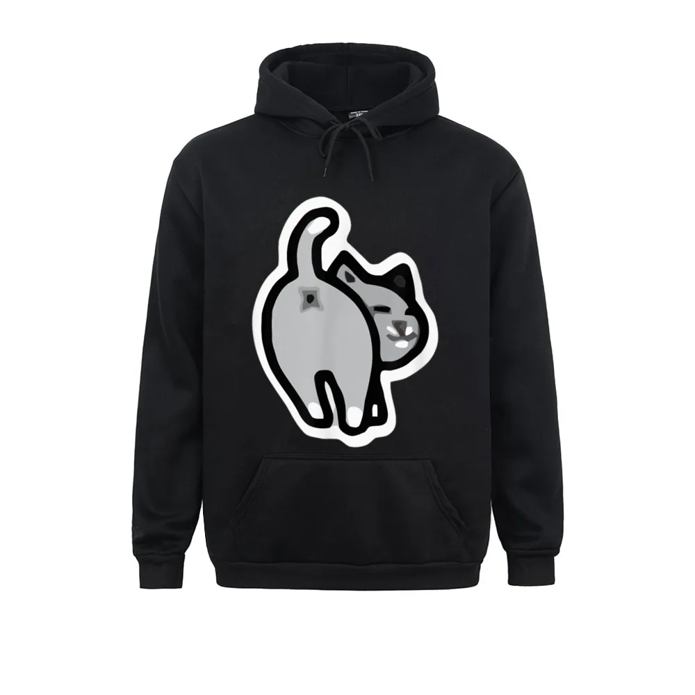 

High Quality Women Men's Sweatshirts Long Sleeve Cat Butthole Mesmerizing Hoodies Group Hoods