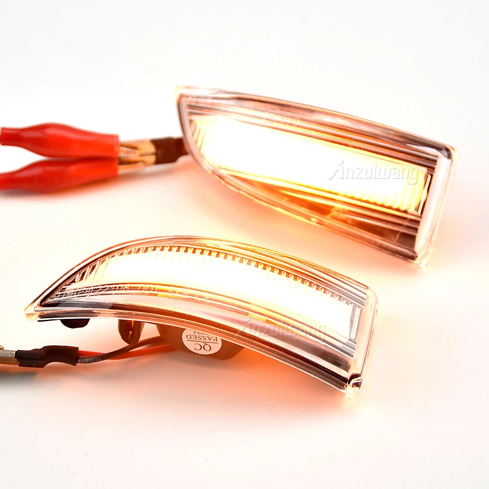 Für Renault Megane MK3 Scenic Fluence Latitude Laguna Dynamische Blinker Licht LED Seite Spiegel Sequentielle Anzeige Blinker