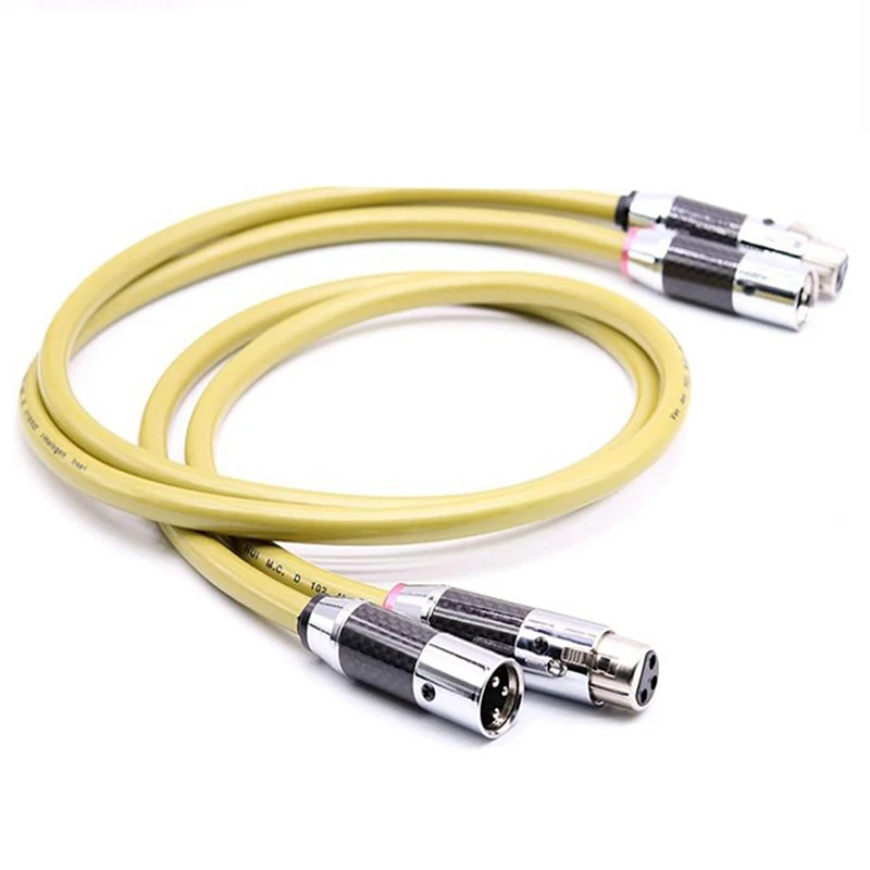 Pair VDH MCD102MK Silver plated cable,Audiophile XLR Balance cable ,AMP DVD VCD CD Player Audio cable