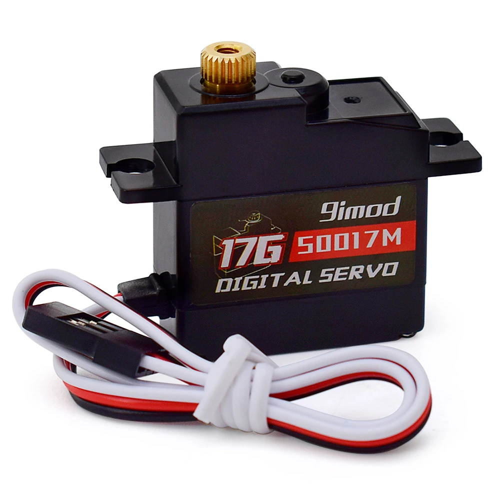 9Imod 9G/17G/15Kg Persneling Logam Digital Servo S0009M/S0017M /S1500M Servo untuk RC Pesawat RC Mobil Helikopter Perahu Mainan Diy