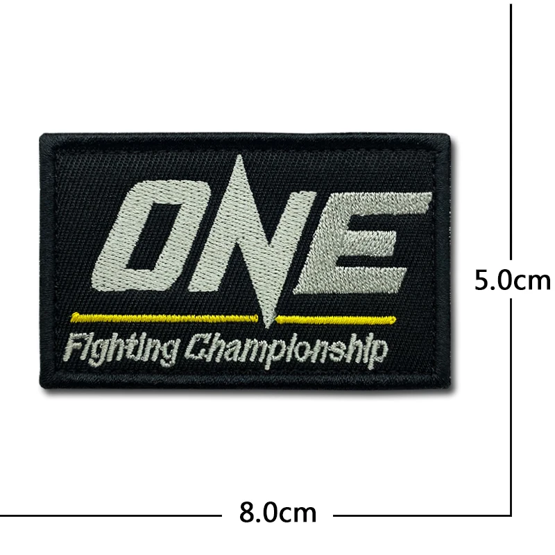 Parche táctico bordado Campeonato Lucha – Brazalete militar con gancho - imagen 5
