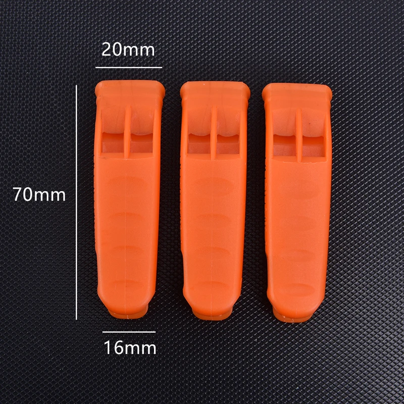 5pcs Kayak Scuba Diving Rescue Emergency Safety Whistles Water Sports Outdoor Survival Camping Boating Swimming Whistle