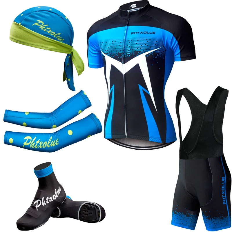 Phtxolue Pro Cycling Sets Men Cycling Jerseys Mtb Cycling Clothing Mountain Bicycle Bike Clothing Wear Maillot Ropa Ciclismo