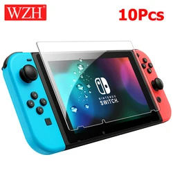 10Pcs protezione a schermo intero per Nintendo Switch vetro temperato protettivo per Nintend Switch Lite NS OLED Glass Film Protection