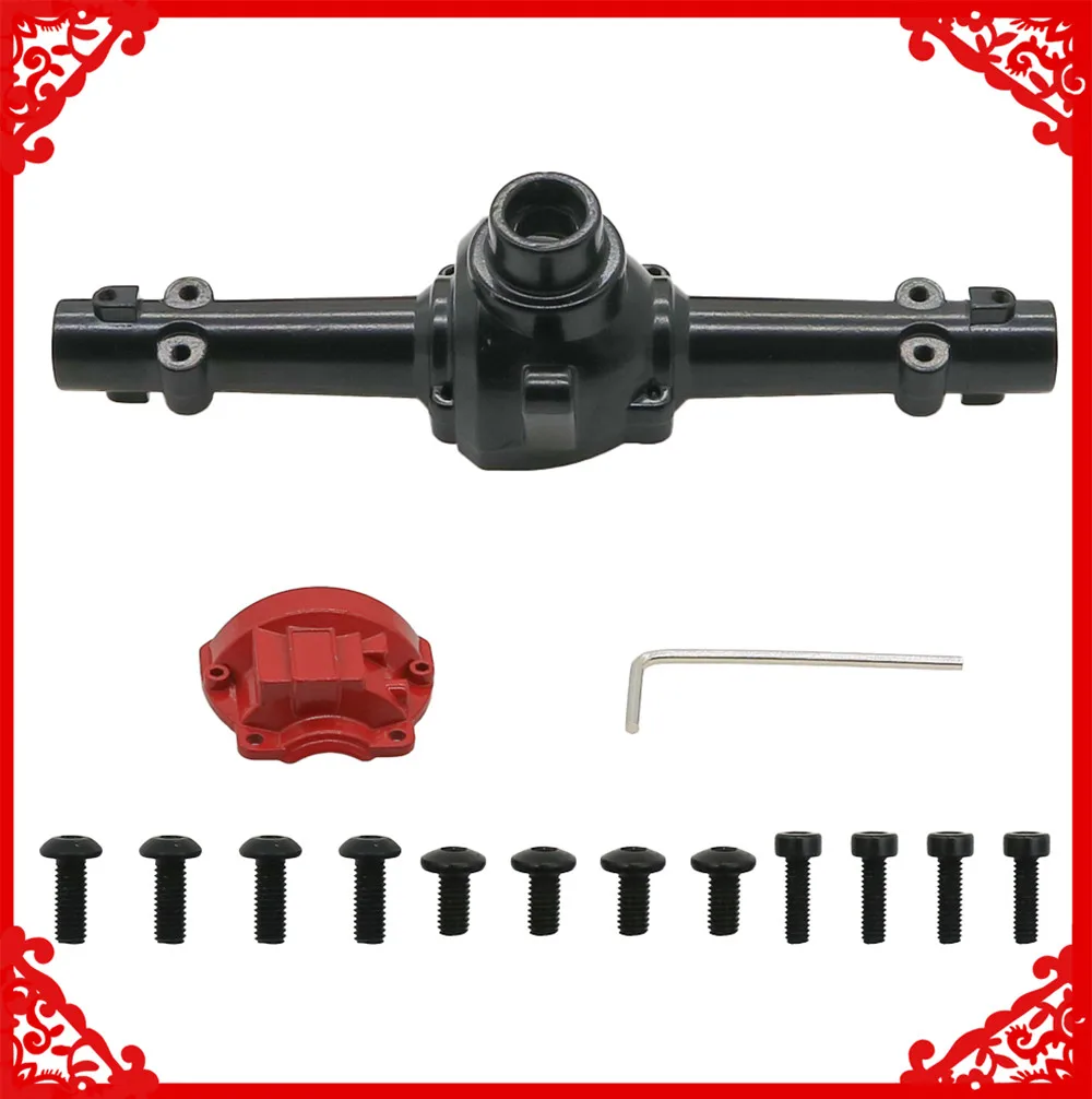 RCAWD alloy front axle housing cover with third Member Housing for 1/10 RGT 86100 86110 FTX5579 Outback Fury crawler part
