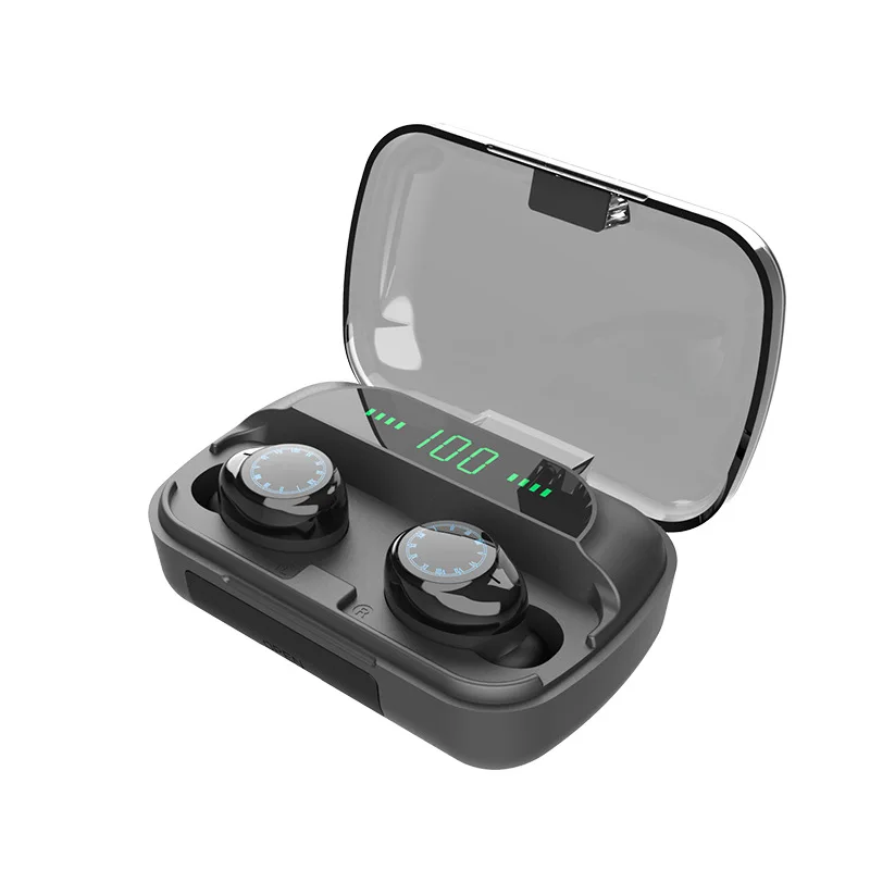 HOJIWI TWS Bluetooth 5.0 Earphones 2000mAh Charging Box Wireless Headphone 9D HIFI Stereo Sports Waterproof Earbud Headsets EA01