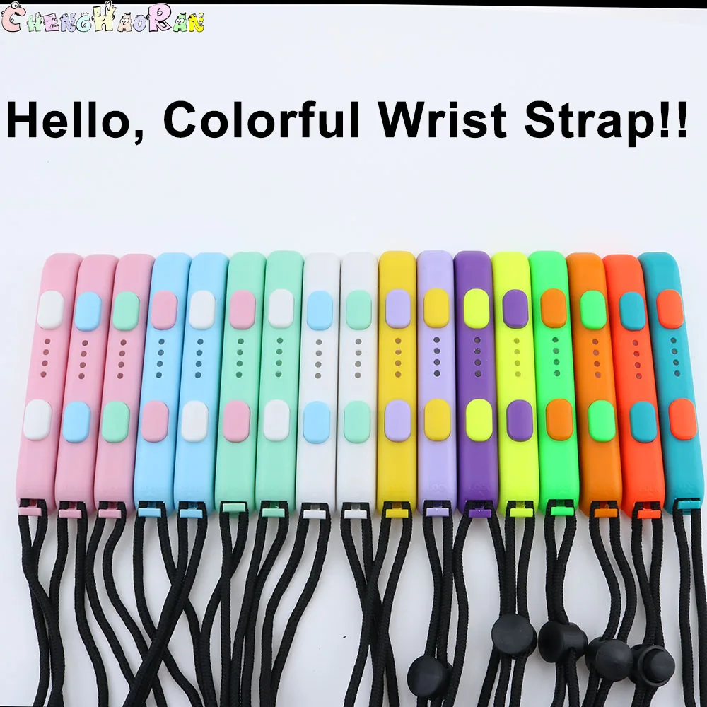 ChengHaoRan 10colors 1pcs For Switch Joy-Con Wrist Strap Sling For Nintend Switch NS NX Console Joy-Con Wrist Wraps Band Strips