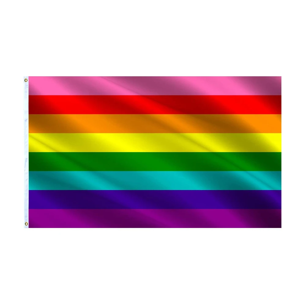 

Gilbert Baker Original 8 Gay Pride Historic LGBTQ Flag