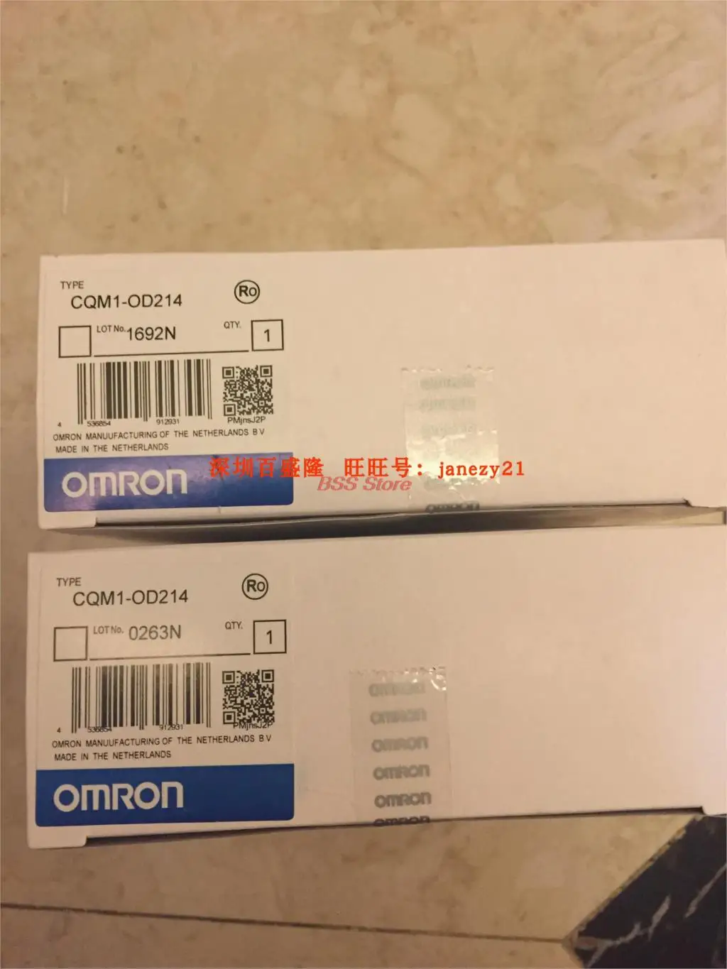 

/ Original genuine production PLC module CQM1-OD211 CQM1-ID211