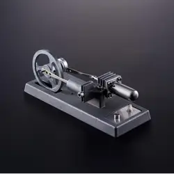 Hot Air Stirling Engine Model Heat Generator Physical Model Toy Collection Home office Collectible Gift