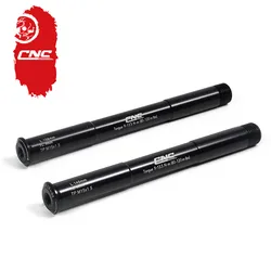 CNC Mountain Bike Thru Axle Fit ROCKSHOX Boost M15x100mm M15x110mm MTB Bicycle Fork Shaft
