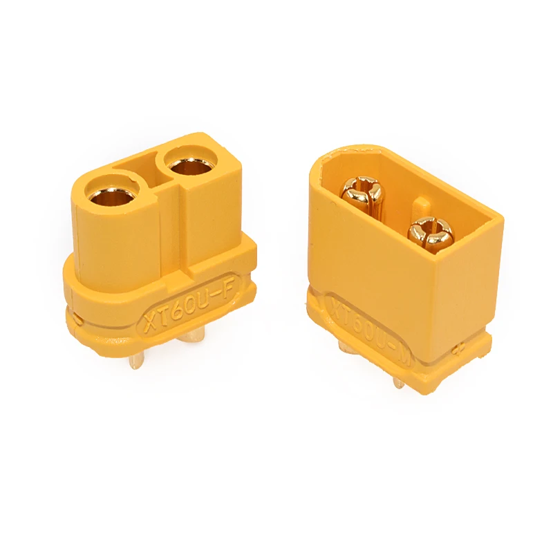 5pcs/5sets XT60U-M/F male and female test connector gold-plated UAV model airplane lithium battery terminal plug