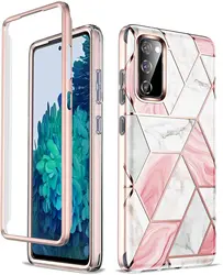Fashion Bling Glitter Chrome Marble Hard Back Phone Case Cover For Samsung Galaxy S24 S23 Ultra Plus