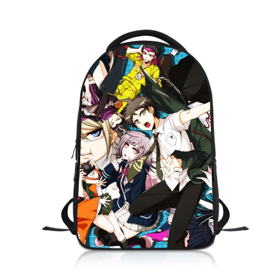 Anime Danganronpa Studenten Rucksack Schule Tasche Kinder Cartoon Rucksack Jungen Mädchen Rucksack Kinder Bookbag Satchel