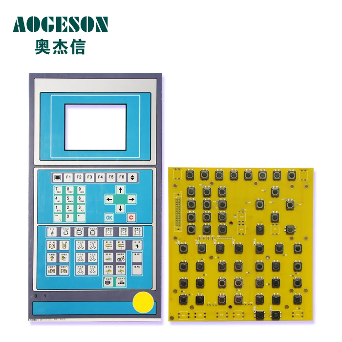 Injection computer key board TM2647KM1M2 Hongxun key board F1F6 Haida key circuit board