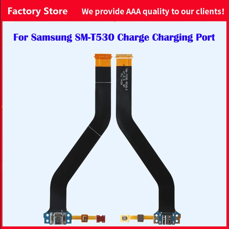 Tested USB Port Charging Connector Plug Dock Socket Jack Flex Cable for Samsung Galaxy Tab 4 10.1 T530 SM-T530 T531 T535