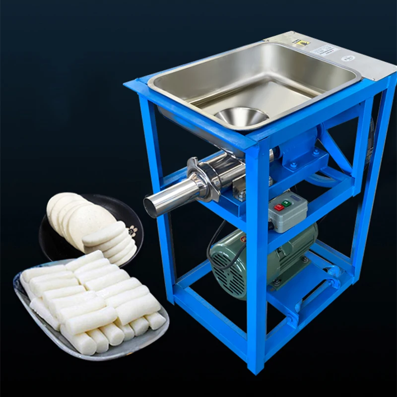 스테인레스 스틸 찹쌀떡 만드는 기계 4KW 떡 기계 미끼 블록 기계 상업용 자동 75 키로그램/시간