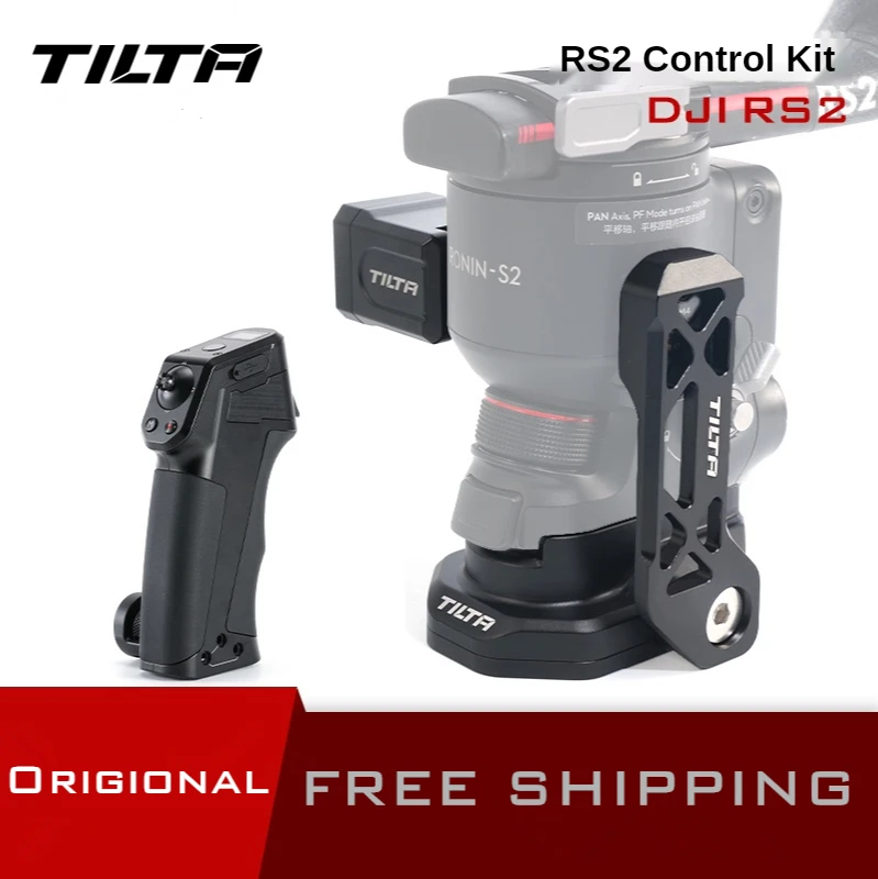 Tilta TGA-RCK RS2 RS3 Pro Remote Control Kit Wireless Remote Handle Power Supply Base plate for DJI RONIN RS2 Gimbal accessories