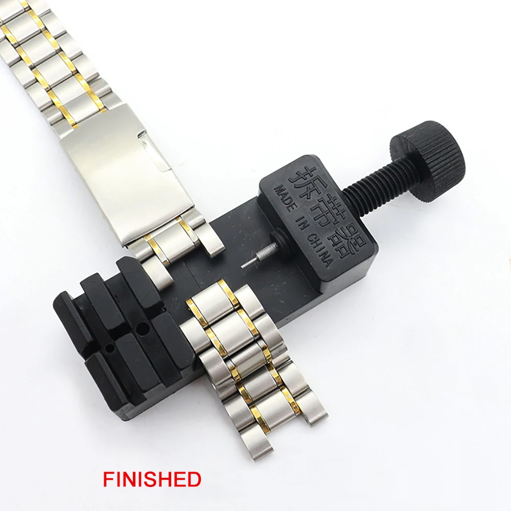 30mm Adjuster Watch Band Link Adjust Slit Strap Bracelet Chain Pin Remover Strap Bracelet Long Link Pins Remover Repair Tool Kit