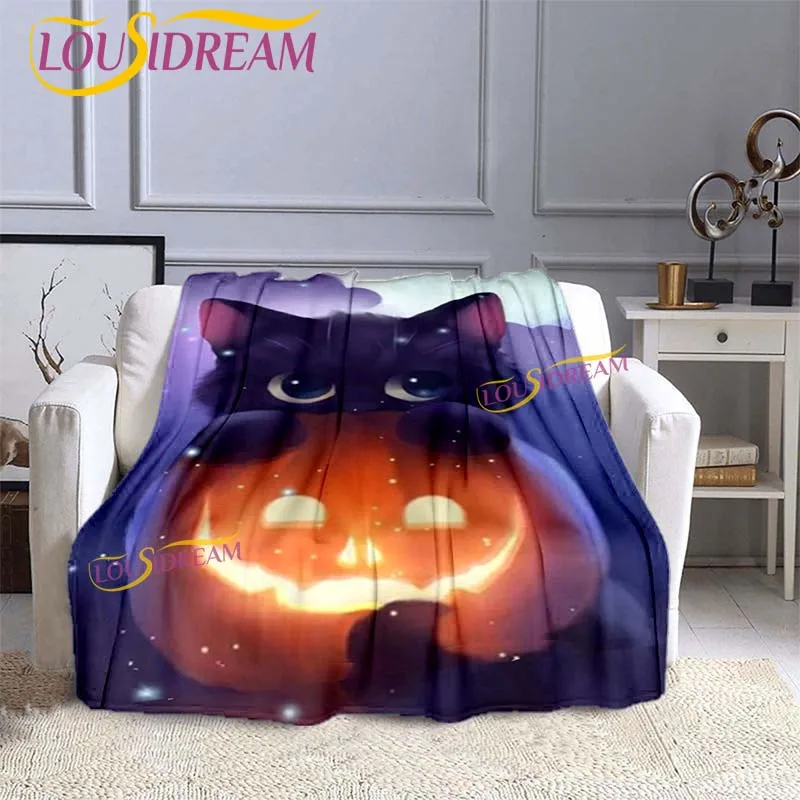 Halloween blanket sofa quilt cover travel bedding outlet throw blanket flannel blanket bed cover