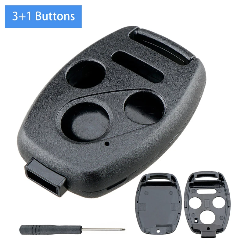 2+1 3+1 Buttons Car Key Shell Case Remote Key Fob Cover with Screwdriver Fit for Honda Accord Crosstour Civic Odyssey CR-V CR-Z