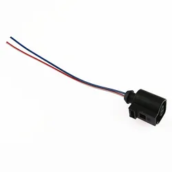 Harness Connector Cable 2 Pin For VW Audi A4 A6 A8 Q5 Q7 2004-2009 1J0 973 702 1J0973702