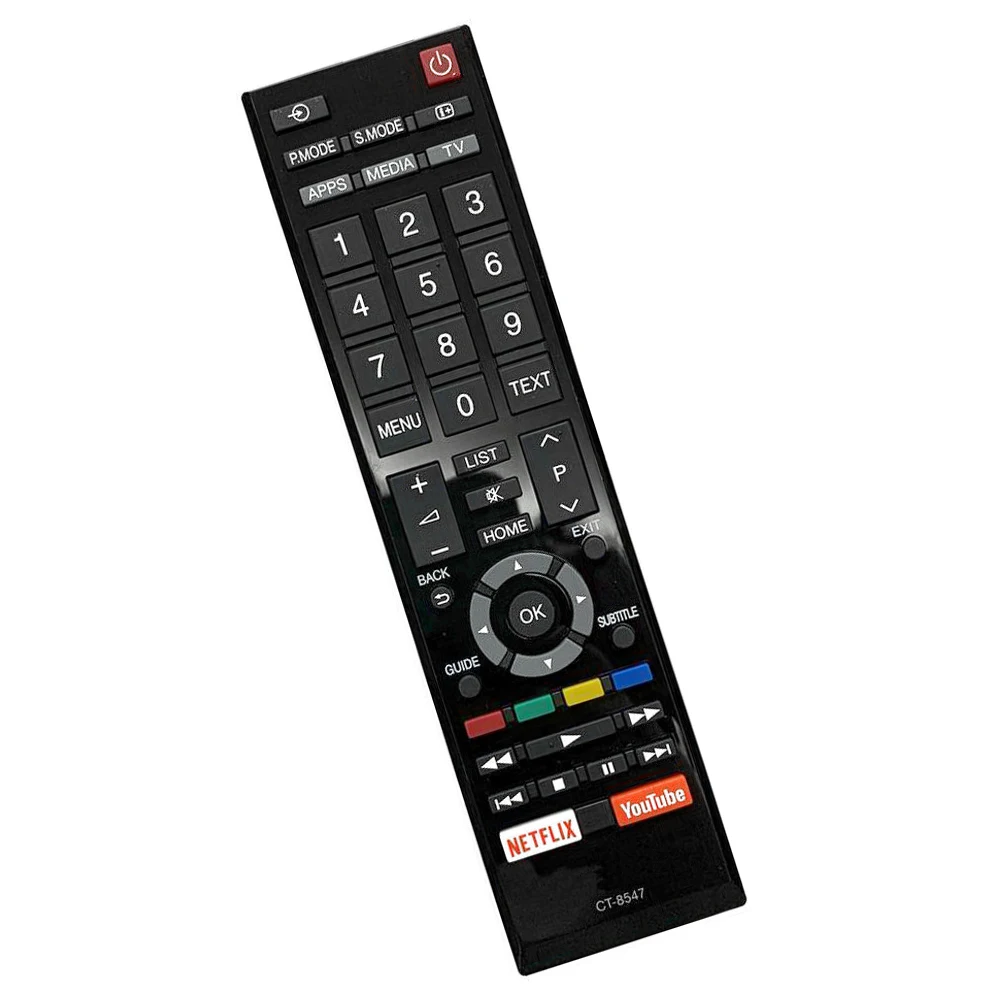 New CT-8547 For Toshiba LED Smart TV Remote Control 49L5865 55U5865 49L5865 49L5865EV 49L5865EA 49L5865EE Replacement
