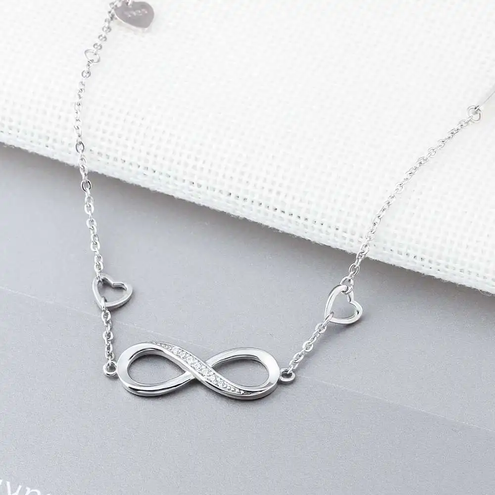 925 Sterling Zilveren Infinity Armbanden Voor Vrouwen Verstelbare Vriendschapsarmbanden En Armbanden Huwelijkscadeau Ideeën