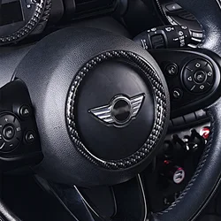 Adesivo Decoração de Volante para Mini Cooper S, Modificação do Carro, Acessórios Interiores Automotivos, F54, F55, F56, F57, F60