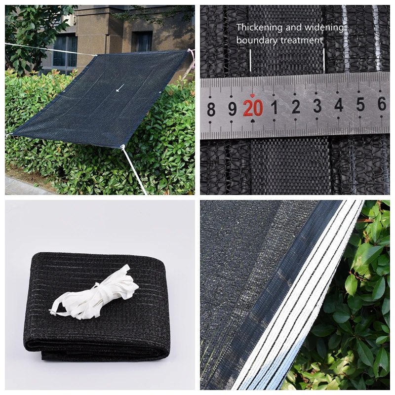 

Double Sided Black And White Anti-UV HDPE Sunshade Net Heat Insulation Net Outdoor Garden Car Swimming Pool Plant Balcony Net