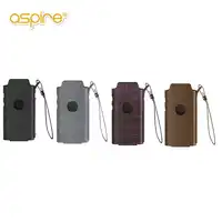 Aspire Vape Accessories Cloudflask S Leather Case 4 Colors Available Charcoal Black/Grey/Retro Brown/Reddish Brown E-cigarette