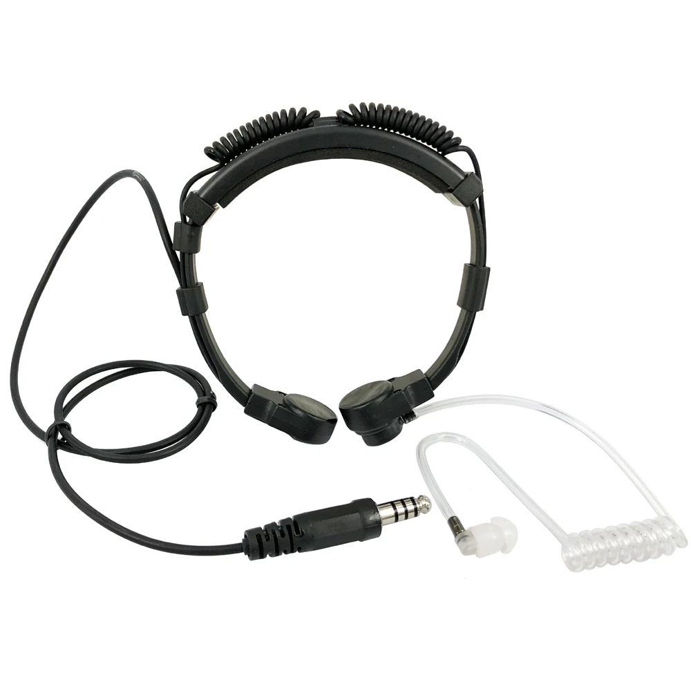 Tactische Heavy Duty Headset Hals Keel Mic U94 Ptt Voor Motorola Mtp 850S Xir P8268 P8200 Apx4000 Apx2000 Dp4800 Walkie Talkie