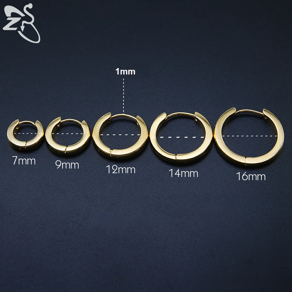 Small Hoop Earrings… - image