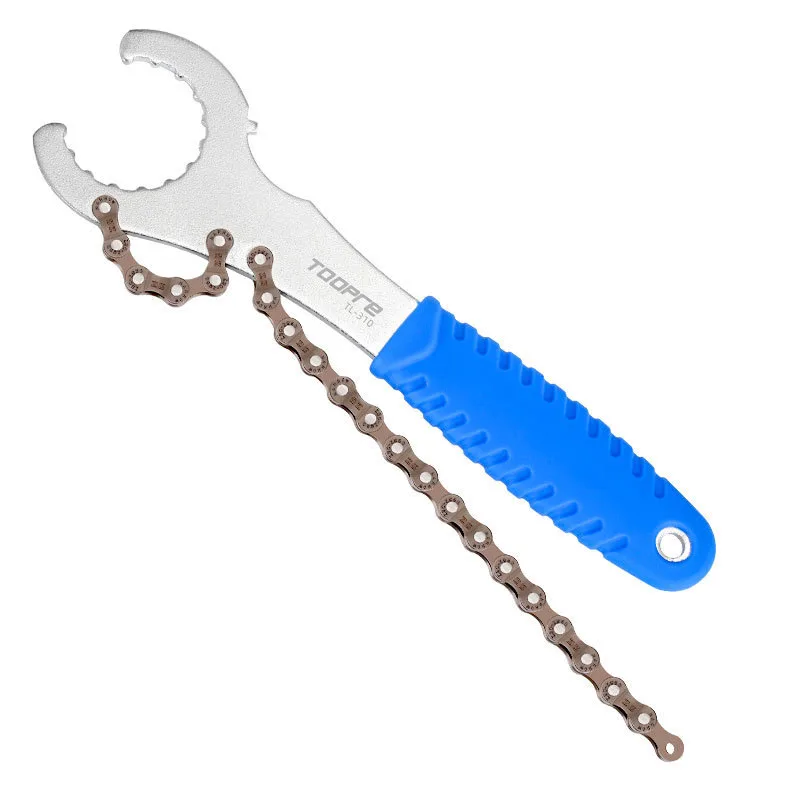 AliExpress TOOPRE 3 in 1 Bicycle Cassette Freewheel Removal Tool Multifunctional Bottom Bracket Wrench Mountain Bike Cycling Accessories