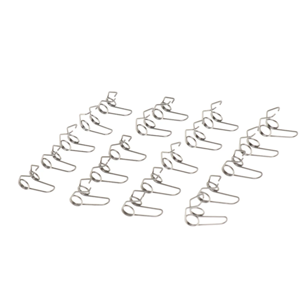 20pcs/set Trumpet Waterkey Spit Value Spring For Trumpet Repair Accessories