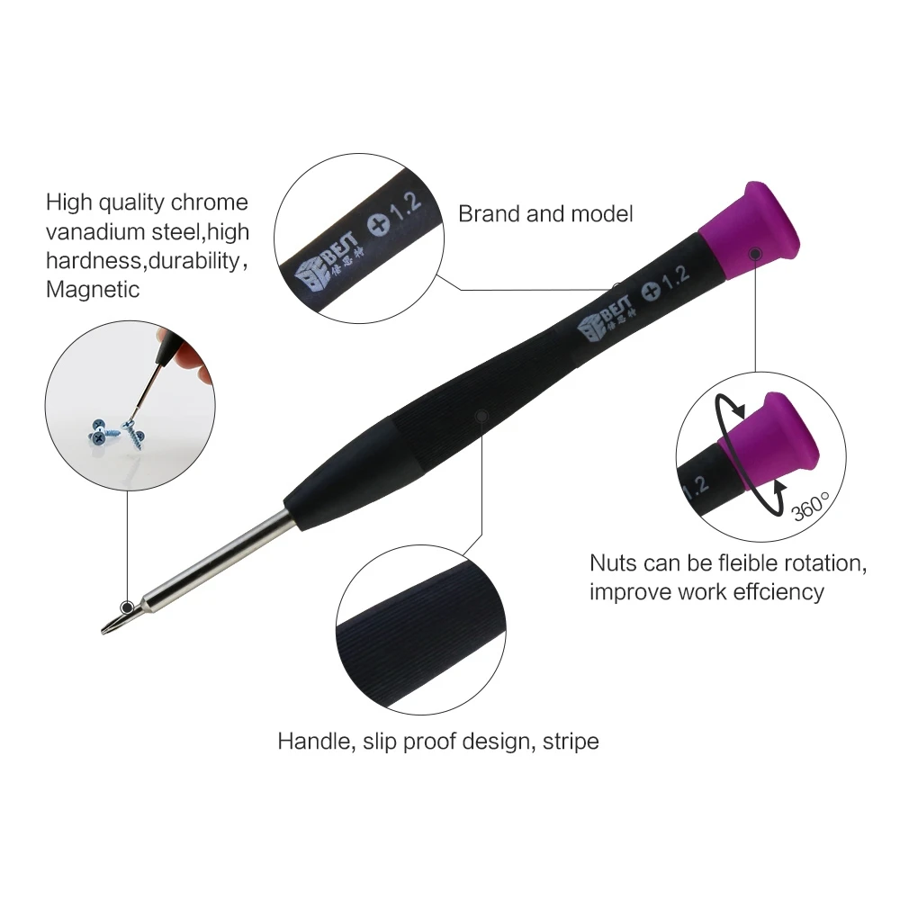 8 w 1 zestaw wkrętaków precyzyjnych P5 Pentalobe 1.5 płaskie 1.5 krzyż 0.6 Y wskazówka dla MacBook telefon komórkowy MP3 otwarcie naprawa narzędzia