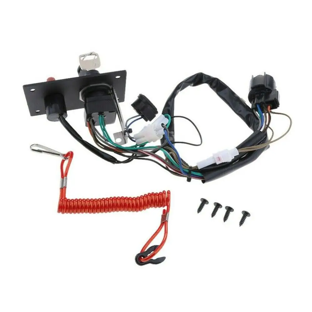 Ignition Key Switch Panel 37100-96J24 For Suzuki Outboard Single  PANEL ASSY, ENGINE SW