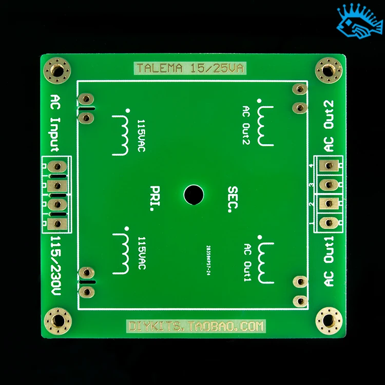 

Free shipping TALEMA Square Welded Seal Ring Transformer 15VA / 25VA Special Fixed Base / Circuit Board / PCB