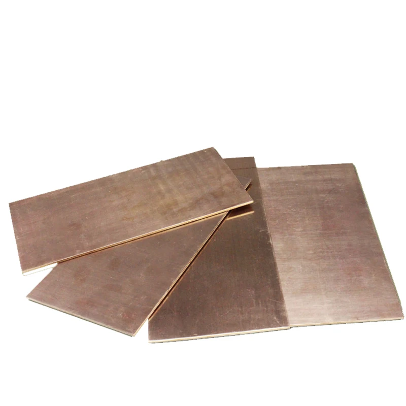 

1Pcs Beryllium Bronze Sheet Plate Length 100mm 200mm Guillotine Cutting Thick 0.5-2mm C17200 For DIY Material