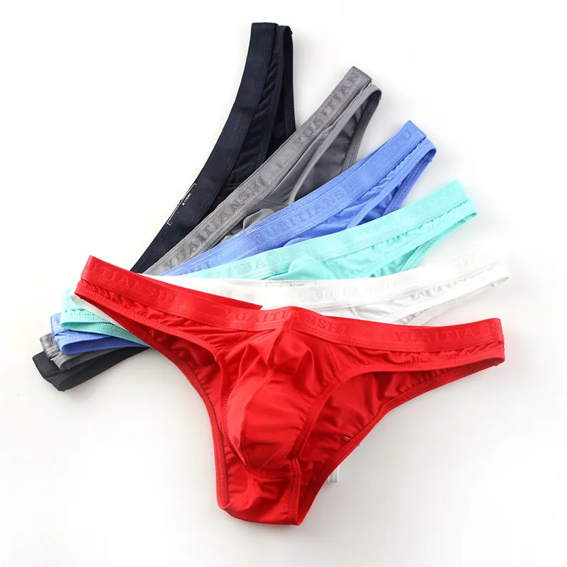 

6PCS Mens Sexy Briefs Bikini Gay Men Underwear Men Underpants Homme Jockstrap Men's Briefs Male Sexy U Pouch Panties