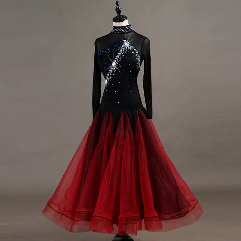 

Ballroom dancing dresses orange navy blue white black standard ballroom dance dress junior ballroom dance dresses mq068