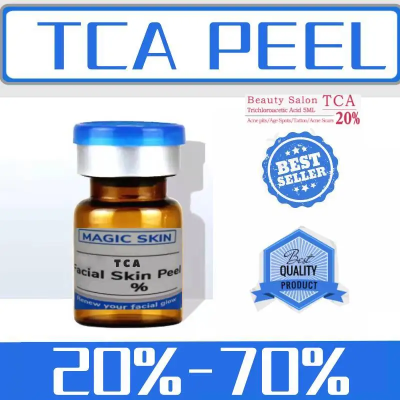 Tca-exfoliación química 100%, eliminación de poros, arrugas, manchas de edad, cuidado de la piel