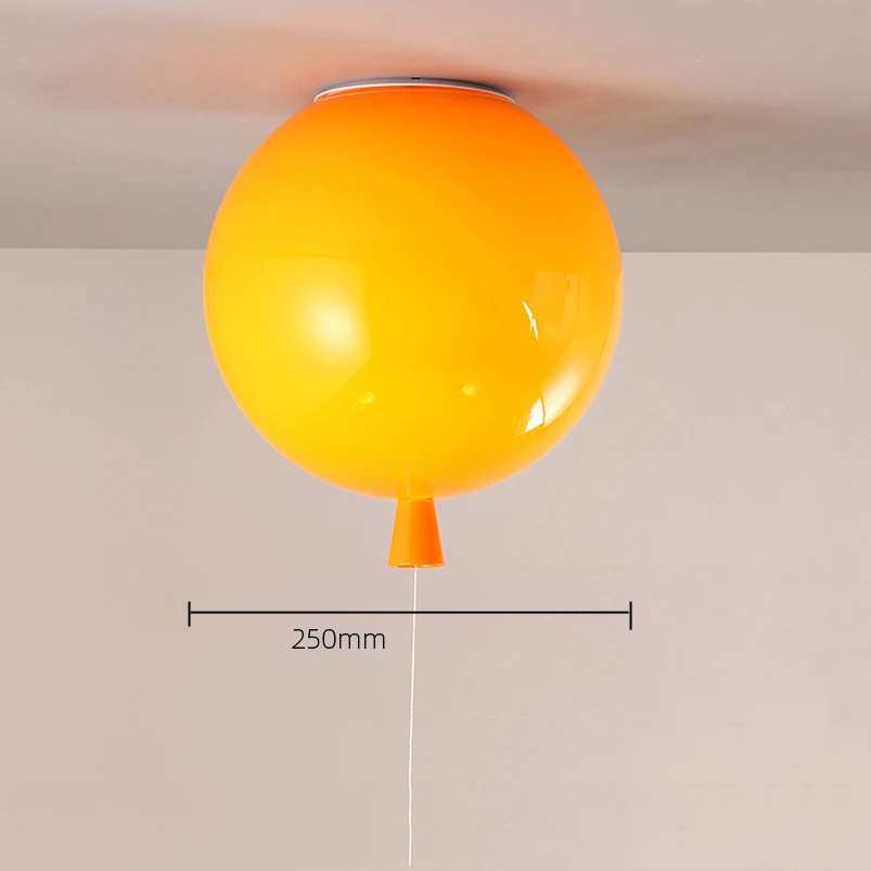 Fashion Balloon Lamps Ceiling Lights Colorful Baby Child Room Lamp Dining Room Bedroom Bedside Aisle Balcony Light Lamparas