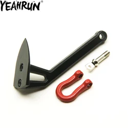 YEAHRUN RC Car Heavy Winch Anchor Earth Anchor Decor Tools with Hook for 1/10 Axial SCX10 D90 TRX4 Tamiya CC01 RC Accessories