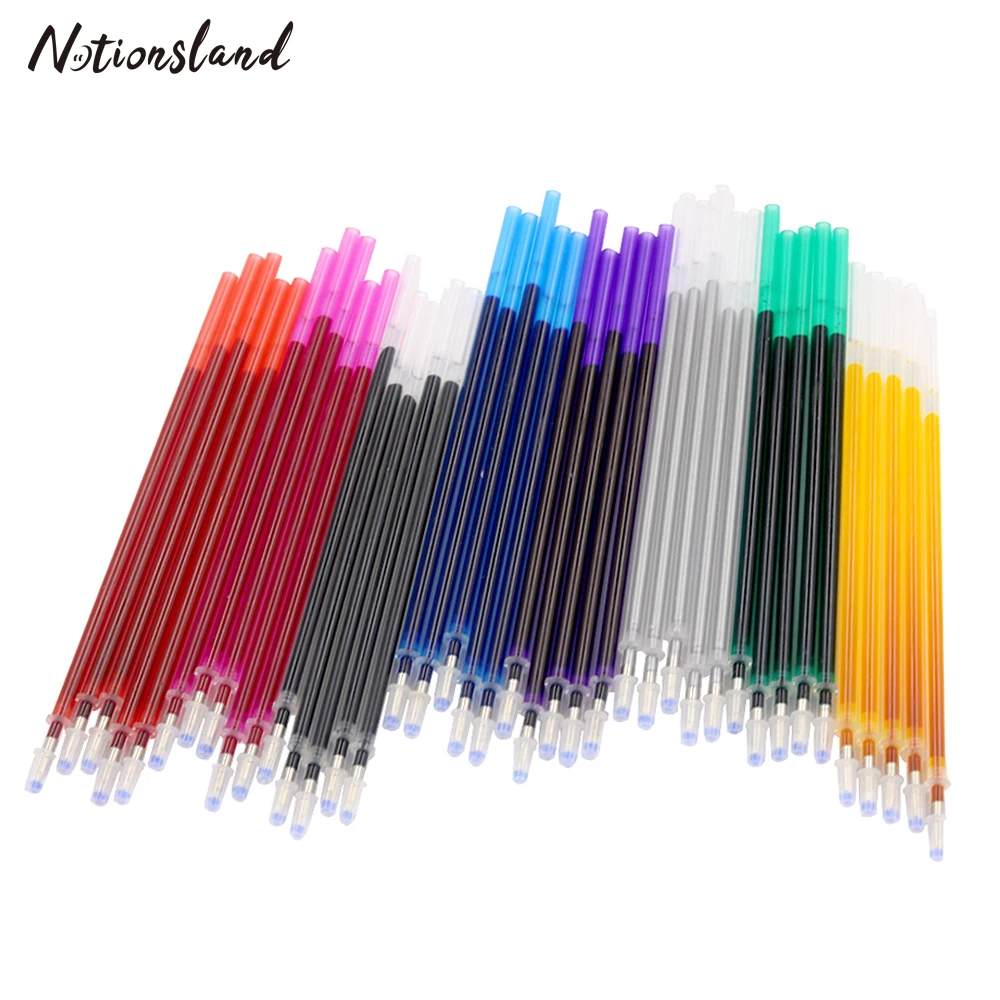 

100pcs Water Erasable Pen Refills Fabric Markers for Soluble Cross Stitch Chalk Sewing Quilting Patchwork Needlework Sewing Tool