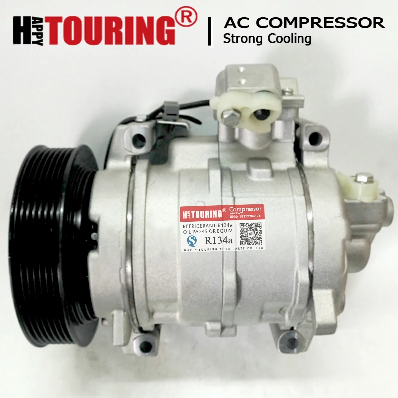 10SR15C A/C AC Compressor For 2008-2012 Honda Accord 14-15 Crosstour 38810R40A01 38810-R40-A01 447260-6960 4472606960 CO 11224C