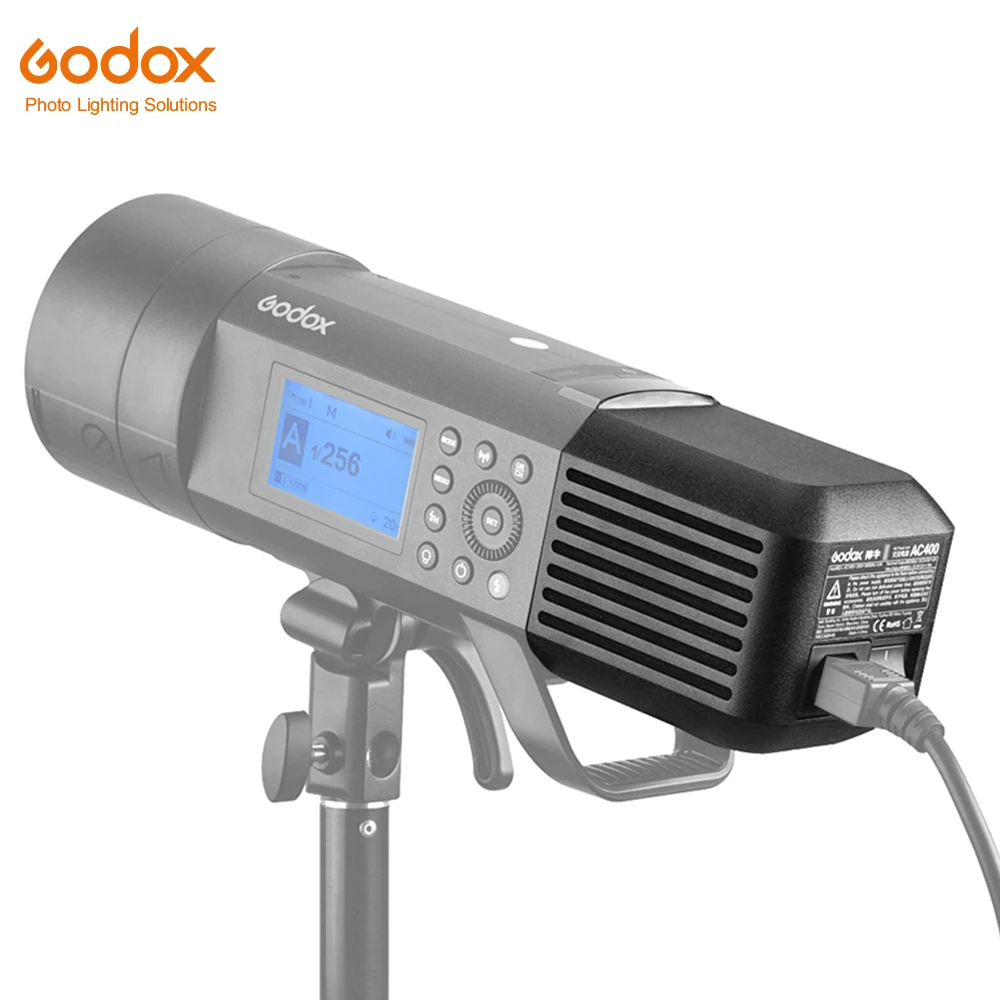 Godox AC400 AC Power Unit Source Adapter with Cable for AD400PRO