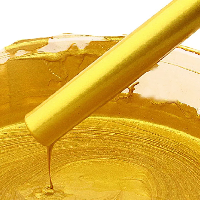 24K Super bright gold foil paint, bronzing paint, oily flashing gold metallic paint 1Kg,Can be applied on any surface