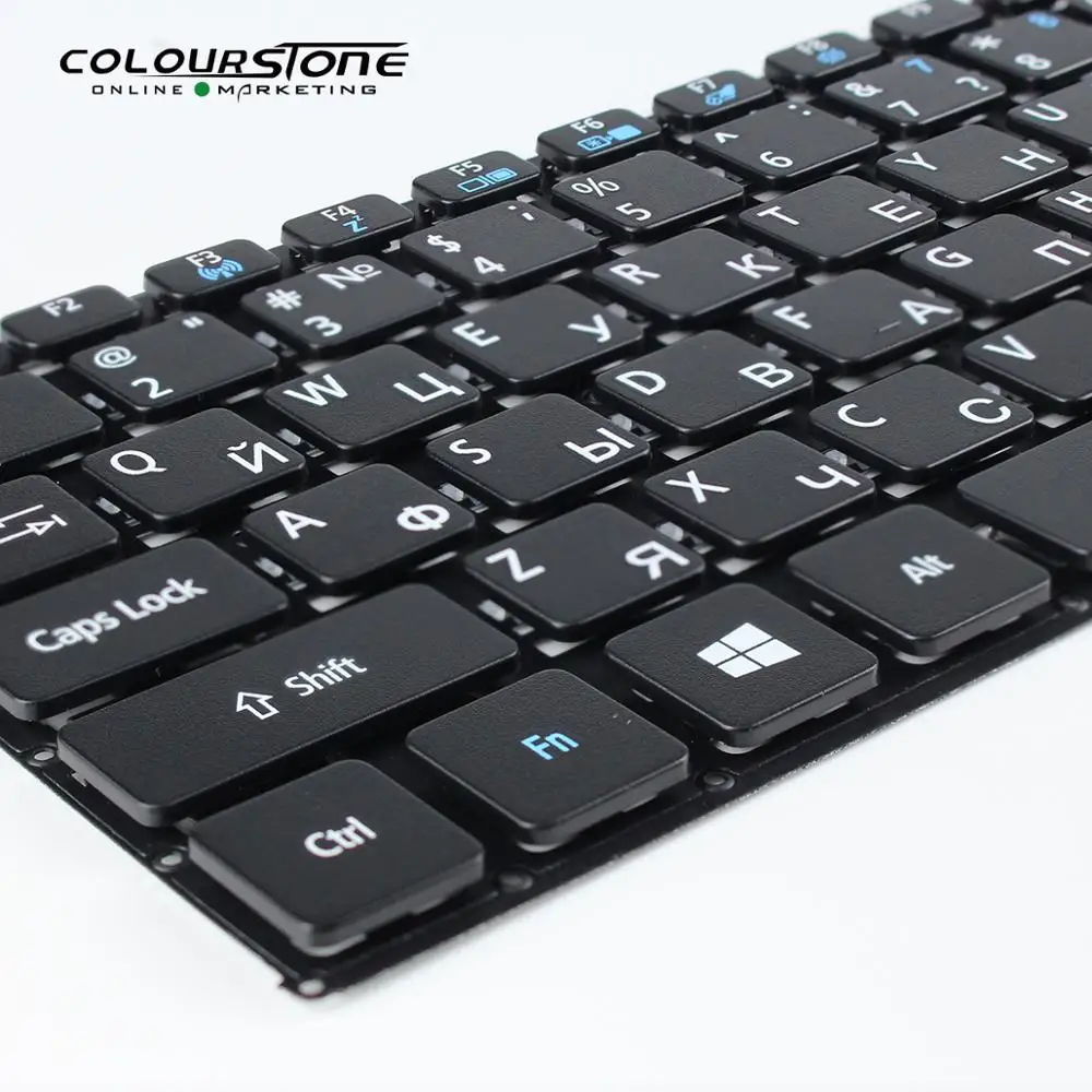 Interruptor de teclado para ordenador portátil, de 10 SW5-012P SW5-011, negro, RU, SW5-011-18TY